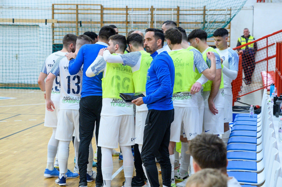Már csak a bajnoki fináléra koncentrálnak a veszprémiek (archív fénykép)