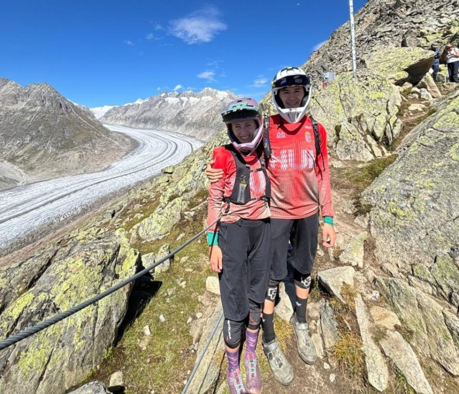 Bokros Csenge és Horváth Áron - Fotó: VESC