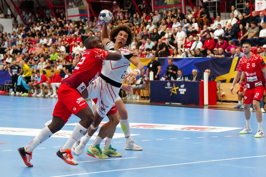 Nehéz meccsen fontos győzelmet aratott a Veszprém a BL-ben - Fotók: CS Dinamo Bucuresti Facebook