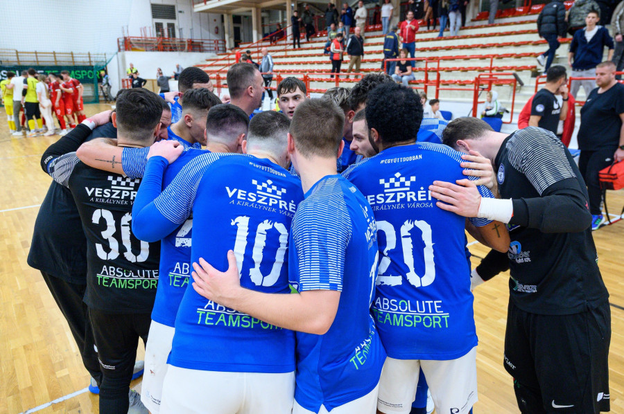 Magabiztos teljesítményt nyújtott a Veszprém (archív fénykép)