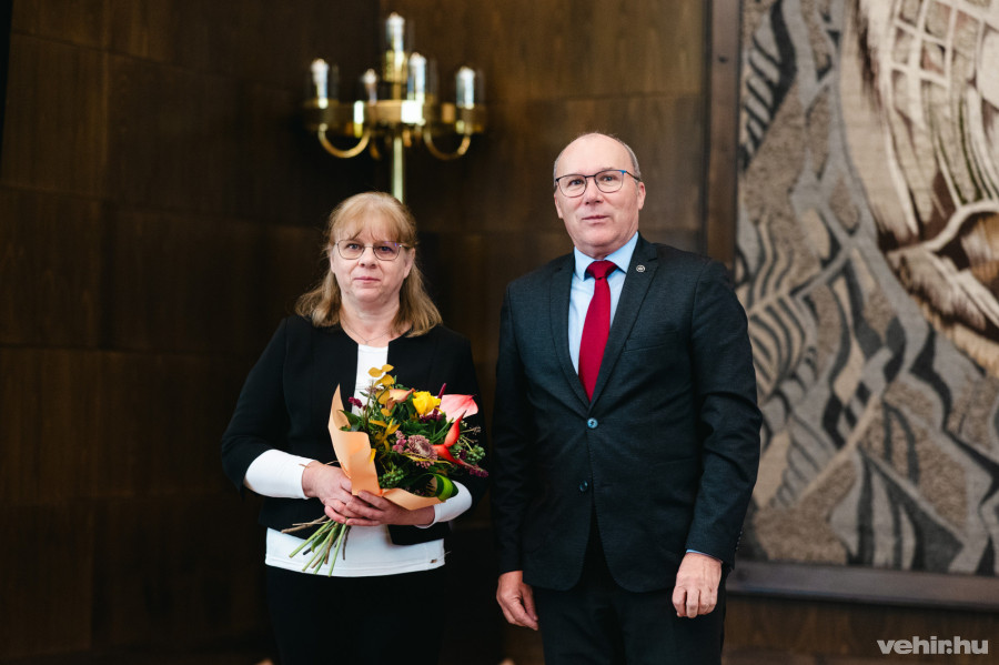 Kalocsainé Erdélyi Veronika belügyminisztériumi kitüntetést kapott