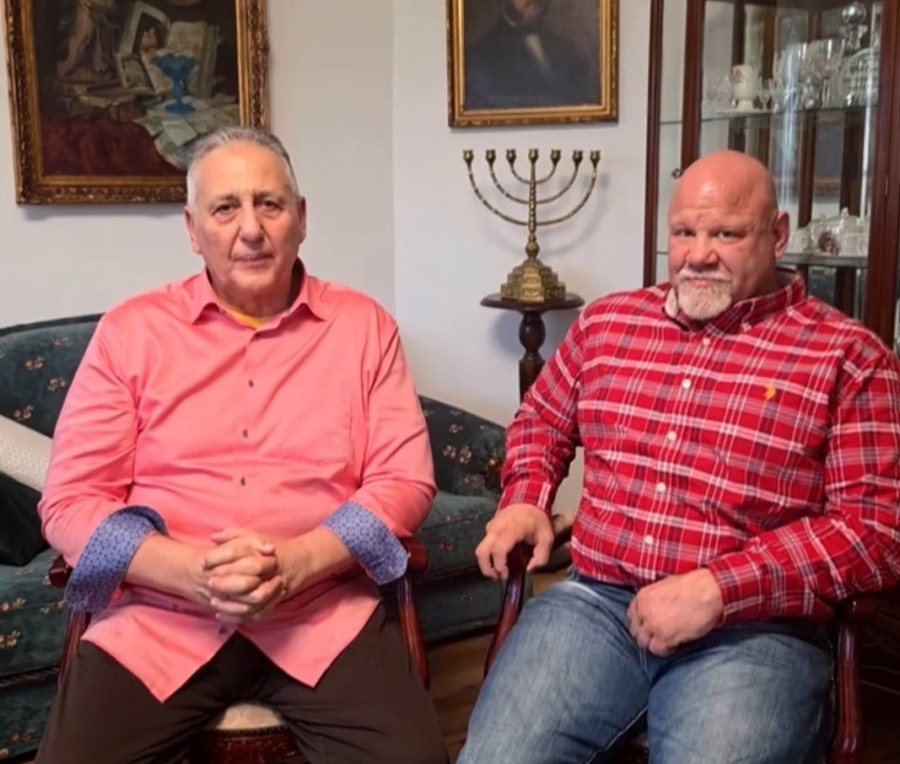 Balra Tasnádi Péter, mellette Németh Krisztán - Fotó: Facebook