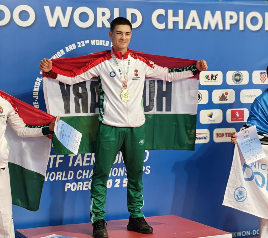 A világbajnoki dobogó tetején