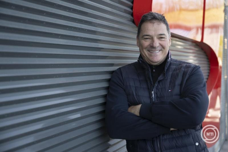 Gyulay Zsolt, a Hungaroring Sport Zrt. elnök-vezérigazgatója a Tiéd a Ring! elnevezésű szezonnyitó nyílt napon a mogyoródi Hungaroringen 2026. április 26-án. MTI/Kovács Márton