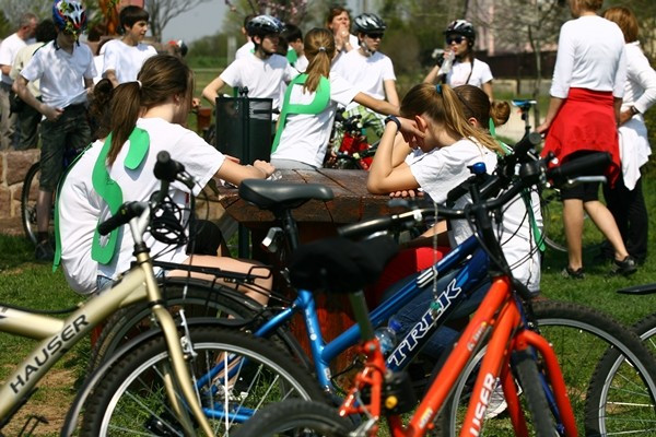 Gyakran lepik el kerékpárosok a szentkirályszabadjai pihenőt