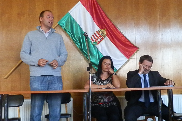 Irányi László köszöntötte a jelenlévőket.