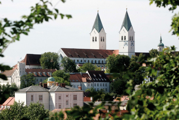 Freising. Veszprémre emlékeztető látvány
