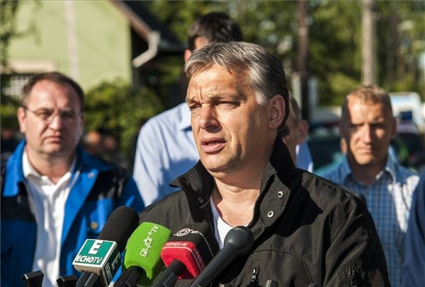 Orbán Viktor Győrújfalun