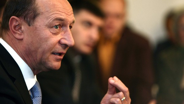 Traian Basescu (Fotó: evz.ro)