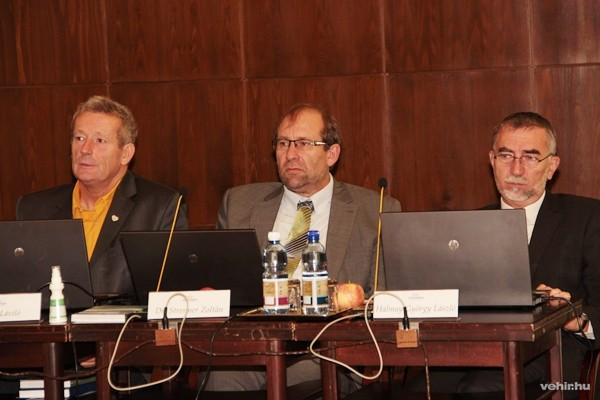 Takács László, Dr. Strenner Zoltán és Halmay György László