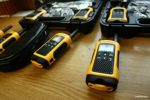 A támogatásból vásárolt készülékeket már használják a polgárőrök