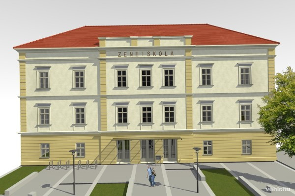 A zeneiskola látványterve