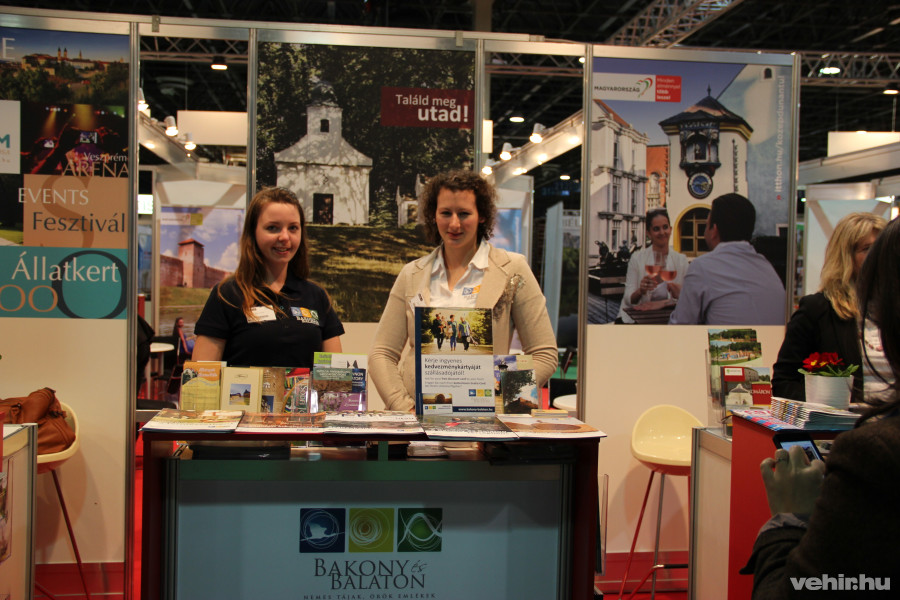 A Bakony-Balaton Turisztikai TDM standja