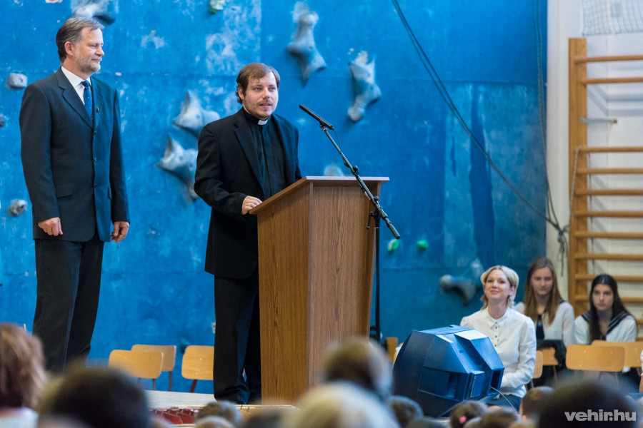 Darnai János és Szabó Miklós igazgató