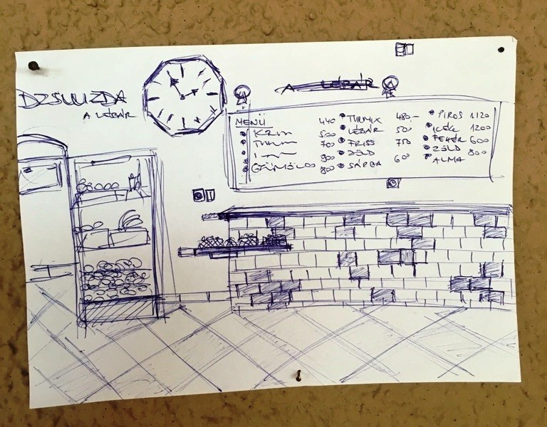 István terve a lébár berendezéséről