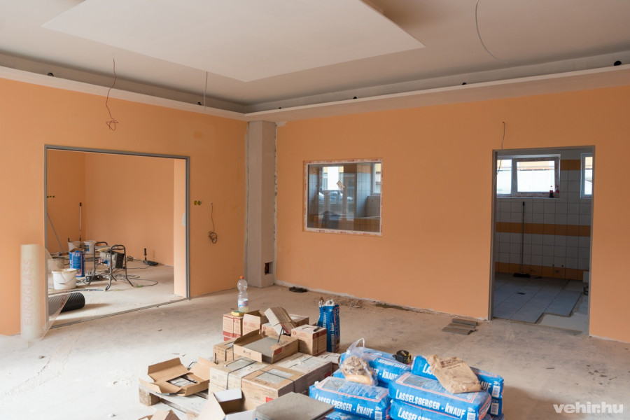 Csoportszobák kifestve