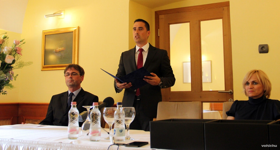 dr. horváth Zsolt, Ovádi Péter és Galambos Szilvia