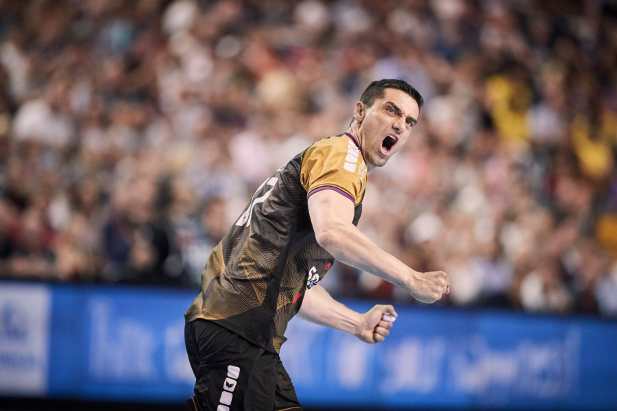 Az ex-veszprémi Lazarov csapata egyik legjobbja volt – Fotó: Facebook - EHF