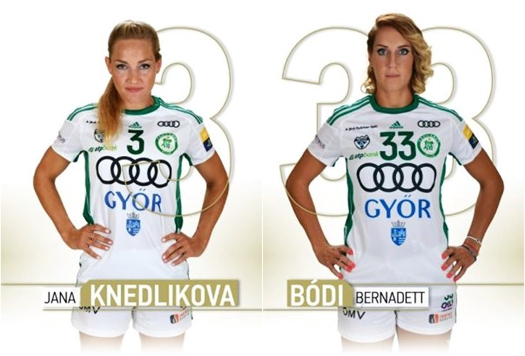 Bódi Bernadett és Jana Knedlikova is zöld-fehérben folytatja - Fotó: gyorietokc.hu