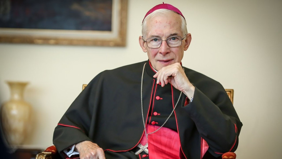 Michael August Blume apostoli nuncius  (fotó: Lambert Attila / Magyar Kurír)