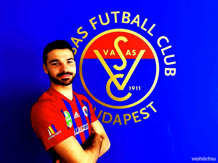 Tóth Bence: Nagyon boldog vagyok, hogy a Vasashoz igazolhattam! (Fotó: vasasfc.hu)