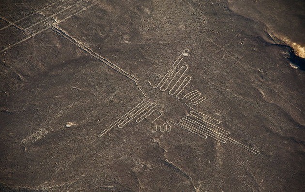 Egy jellegzetes ábra a Nazca-vonalak között (fotó: mult-kor.hu)