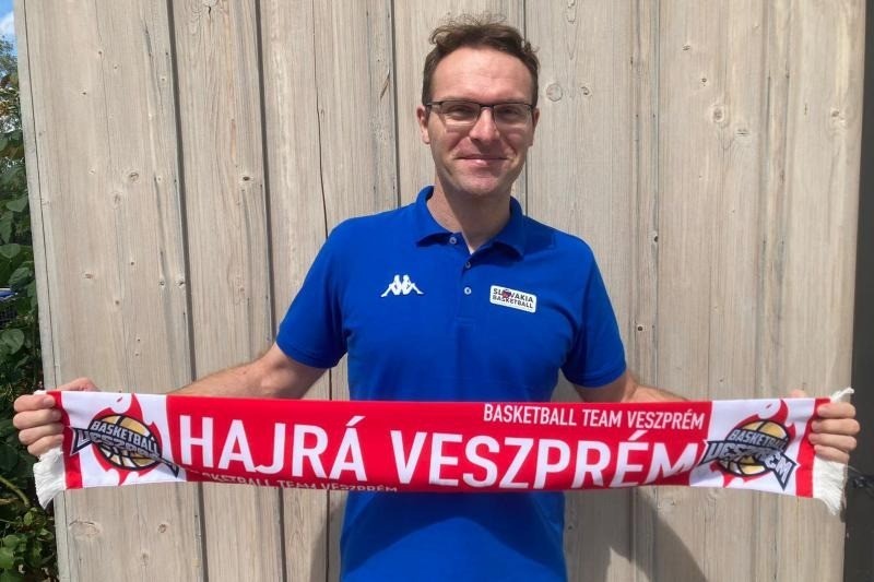 Martin Blaho a HOYA új vezetőedzője - Fotó: veszpremkosar.hu