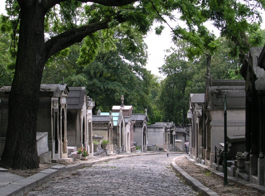 A párizsi Père-Lachaise temető