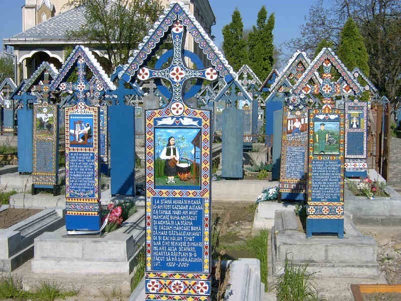 Vidám temető Szaploncán