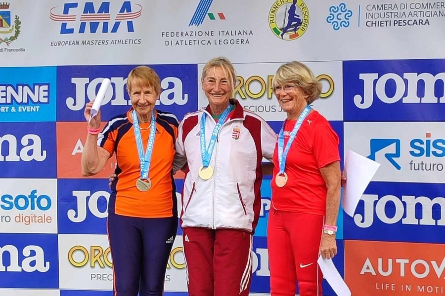Gosztolai Mária két bajnoki címet szerzett - Fotó: VEDAC