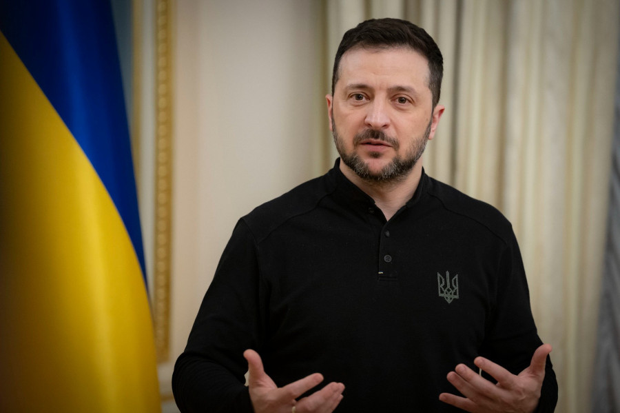 Volodimir Zelenszkij. (Fotó: Ukrajna Elnökének Hivatala)