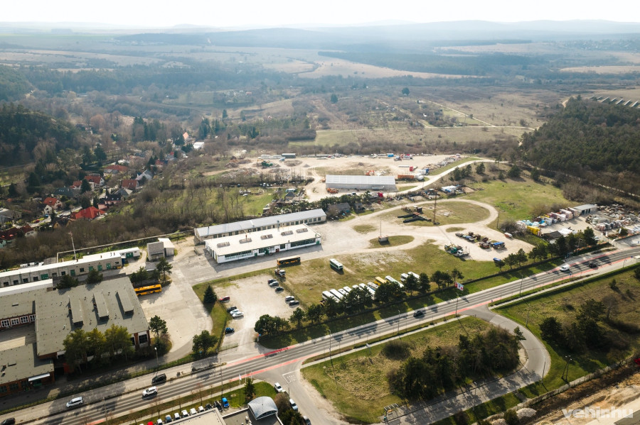 Pápai út, egykori Volán-telep