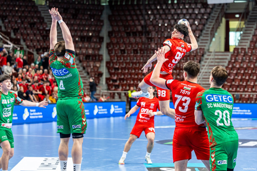 A veszprémi fiatalok április elején hatalmas csatában győzték le a német Magdeburgot a hazai rendezésű selejtezőtorna fináléjában