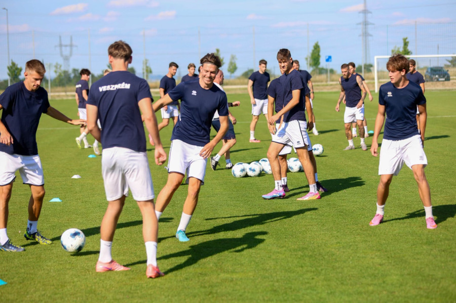 A VSC Veszprém gőzerővel készül a bajnoki rajtra - Fotó: Facebook/VSC Veszprém
