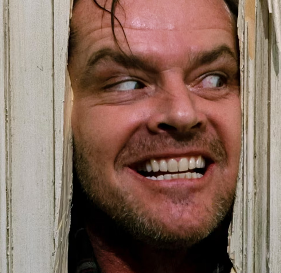 Jack Nicholson, A ragyogás egyik ikonikus jelenetében